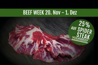 Spider Steak, Fledermaussteak, Kachelfleisch vom Rind