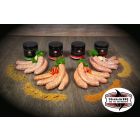 Udenheim BBQ Bratwurstpaket - die besten Bratwürste von Youtuber und Fleischsommelier Jörn Rochow und YOURBEEF gemeinsam entwickelt: Bacon Goodness, Mediterran, Thai BBQ und South-Western.