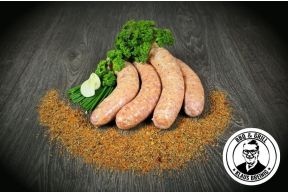 Kräuter Knoblauch Bratwurst vom Grillweltmeister Klaus Breinig