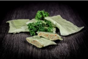 Vegetarische Maultaschen ohne Fleisch aus der Traditionsmetzgerei Kiesinger, Yourbeef