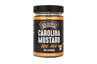 Don Marco’s Carolina Mustard perfekt für Geflügel und Schwein