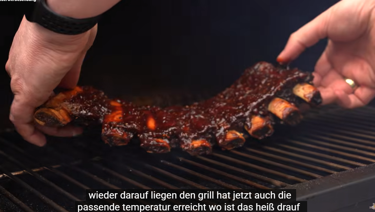  3-2-1 Beef Baby Back Ribs vom Rind 