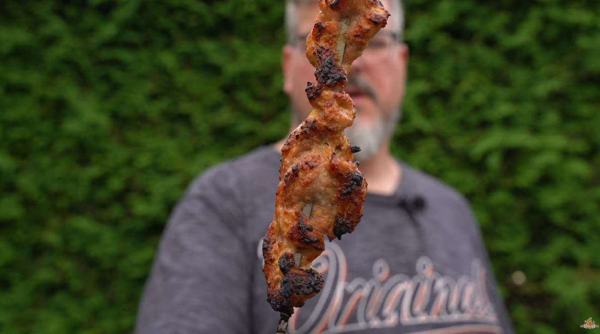Kachelfleisch Schaschlik - saftig Mariniert mit Bier, Dill & Zwiebeln