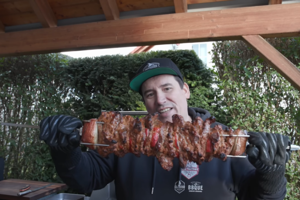 Spidersteak vom Drehspieß (Kachelfleisch vom Rind)