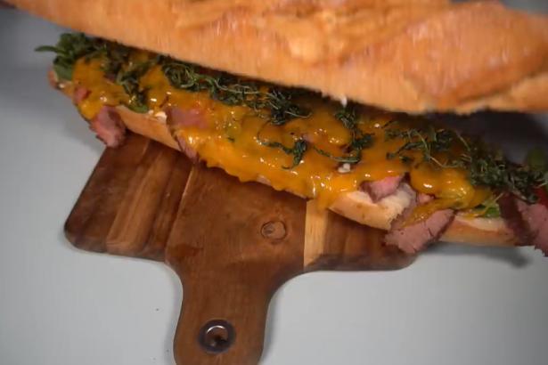 Flank Steak Sandwich