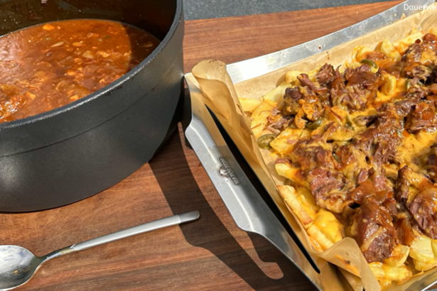 Pulled Bäckchen loaded Fries